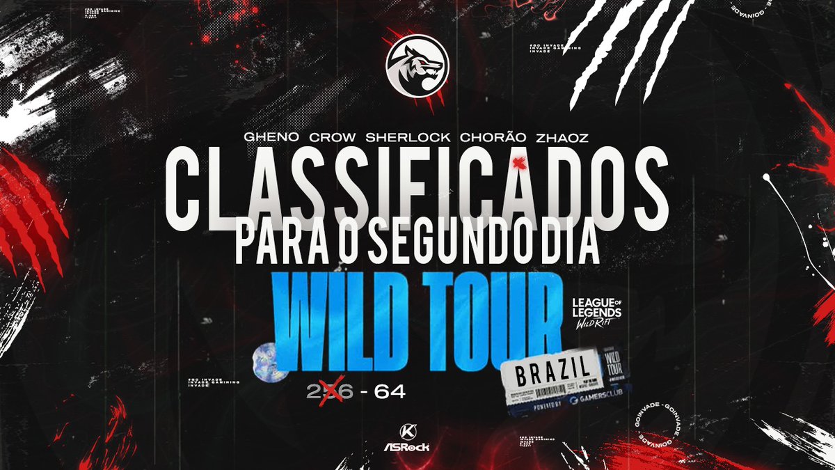 Bora pro segundo dia de qualify!