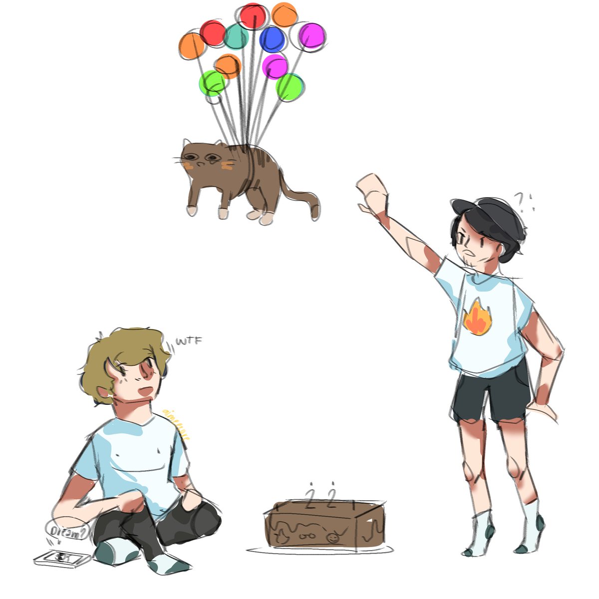 dteamdoodls's tweet image. Oh nooooo #patchesfanart #dreamteamfanart #happybirthdaydream