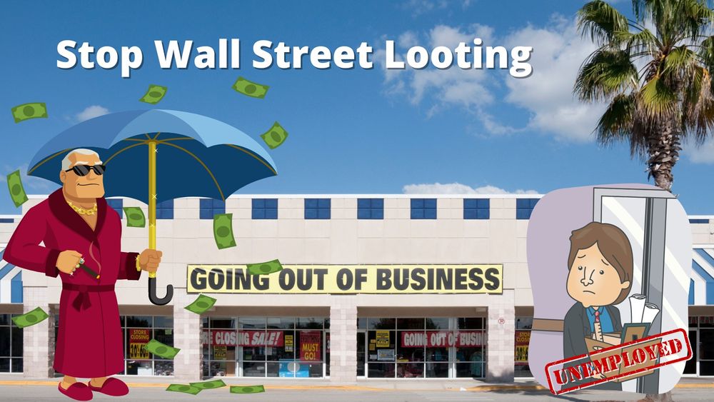 Private equity firms buy healthy companies that have debt & then sell them off for parts. This puts 1000's out of work so they can reap the profits. 

Today 1-5pm ET, help us spread the word that we need legislation to reform this practice. #PirateEquity

bit.ly/PirateEquity