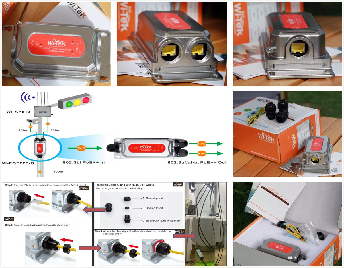 Witek_AprilChan's tweet image. Wi-Tek Industrial IP68 Waterproof 802.3bt PoE Extender.

#WITEK #POEextender #PoEinjector #outdoorinjector #poetransmit #waterproofPoE