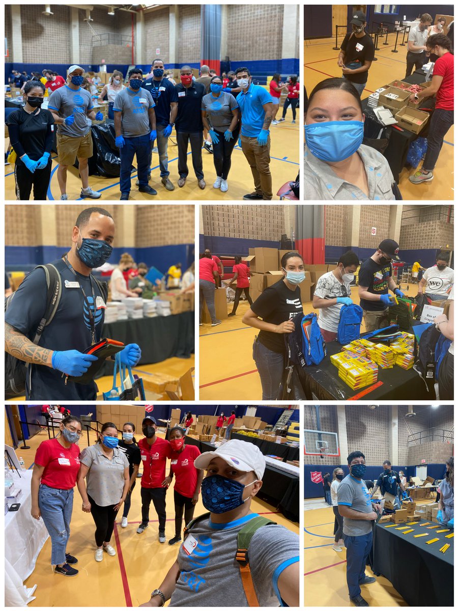 Thank you to our partners <a href="/NYCares/">New York Cares</a> for inviting us to give back to our communities. Back to School Drives for our youth 📚 #SignatureSizzlers #WOANY #Onein21 #OneNYNJ <a href="/judy_cavalieri/">Judy Cavalieri</a> <a href="/TrishaTCostanza/">Trisha Torres Costanza</a> @Ale_ValdezNYC <a href="/WomenOfATTNY/">Women of AT&T NY</a>