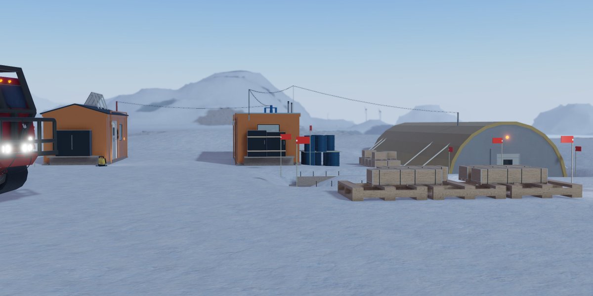 LightWorksDev's tweet image. Here&apos;s some pictures of Gosha Field Camp: 

#Roblox
#RobloxDev