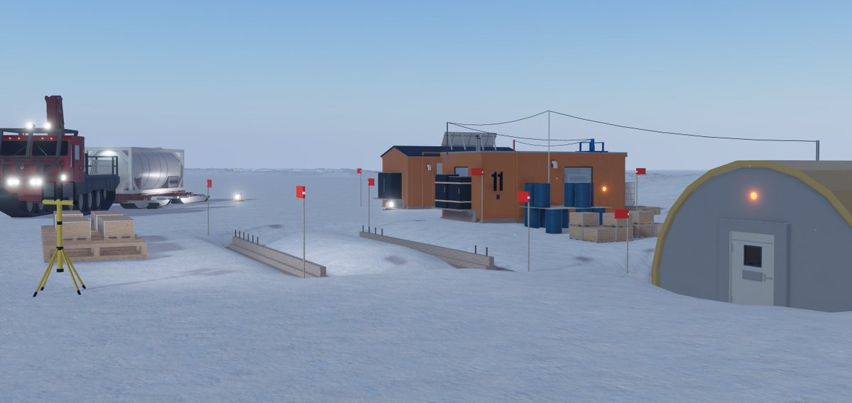 LightWorksDev's tweet image. Here&apos;s some pictures of Gosha Field Camp: 

#Roblox
#RobloxDev