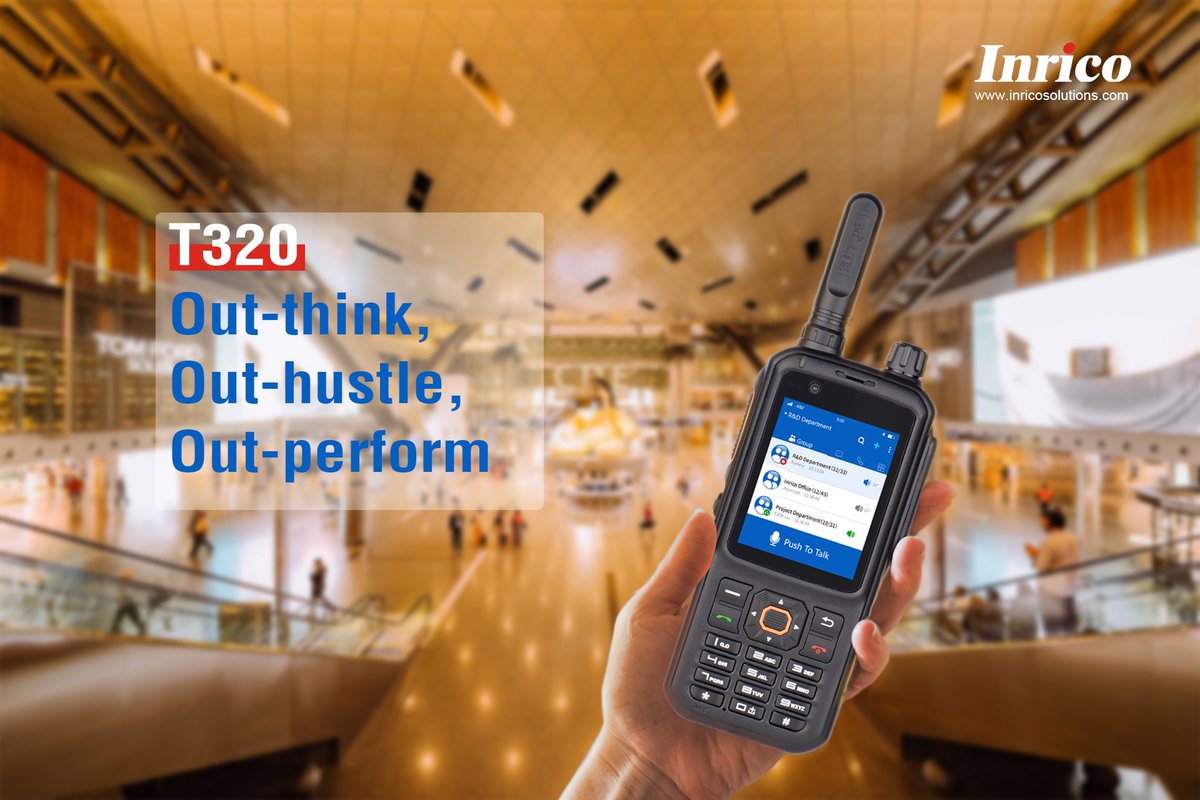 InricoSolutions's tweet photo. As the most popular #PoCradio #T320 in the global market, it provides a straightforward, easy-to-use communication tool with a nationwide network, delivers sooner, and provides service faster, with fewer errors and at a lower cost.
#4G #HotModel #S0Sbutton #Inricosolutions https://t.co/mw4SX8zhsX
