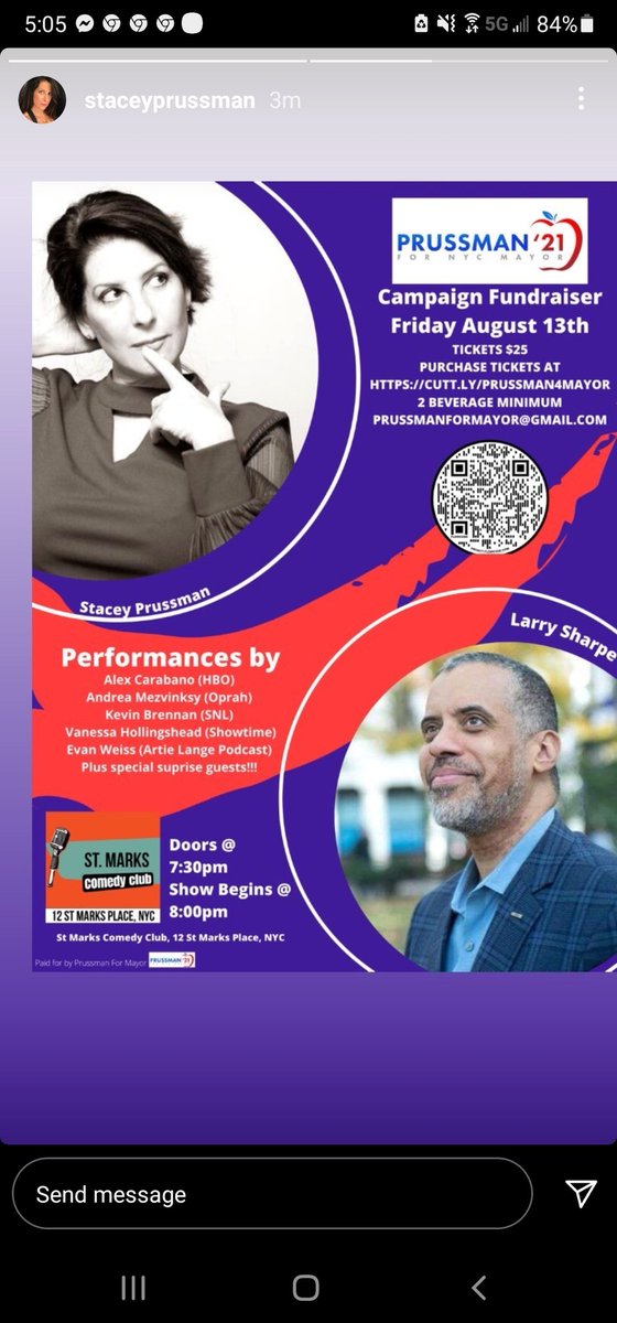 .<a href="/joederosacomedy/">Joe DeRosa</a> .<a href="/SalVulcano/">Sal Vulcano</a>  .<a href="/chrisdcomedy/">Chris Distefano</a> 
yall should check it out and support <a href="/StaceyPrussman/">Stacey Prussman</a>! MCd by <a href="/LarrySharpe/">Larry Sharpe</a>
#tastebuds #heybabe #libertarian