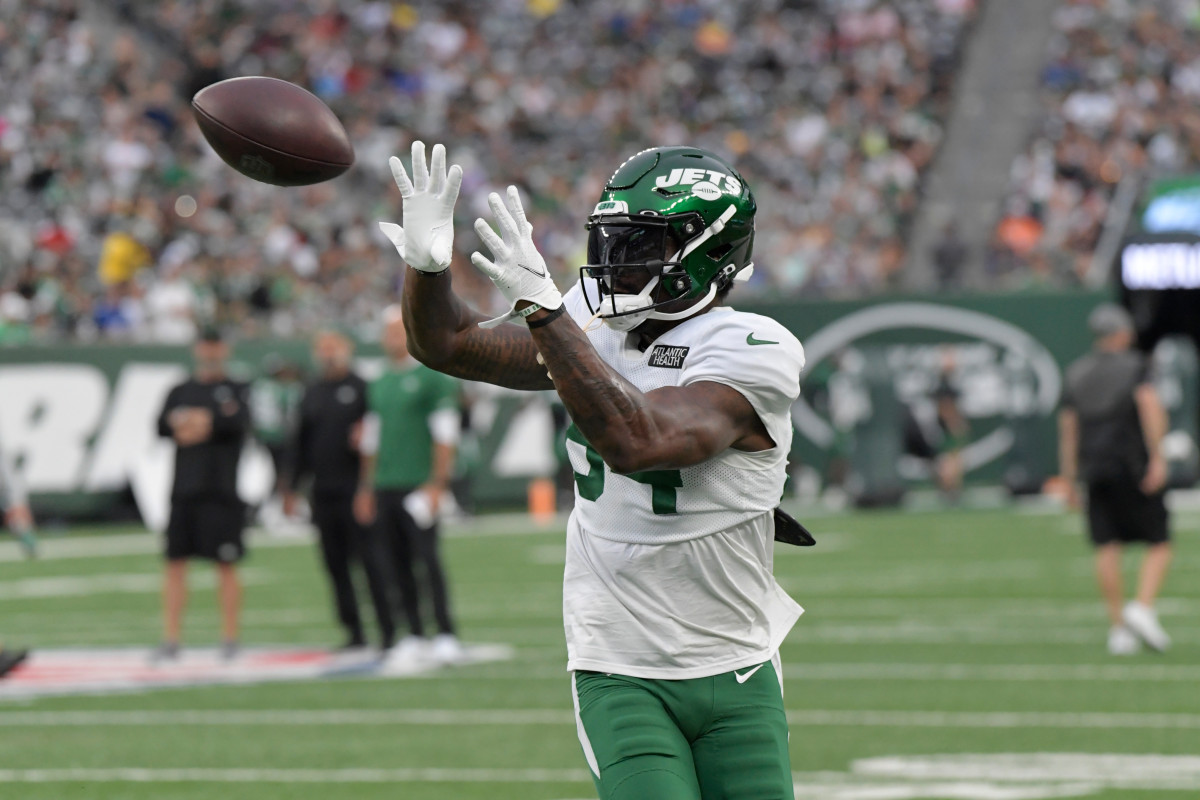 Jets' Corey Davis has dominating day in red zone