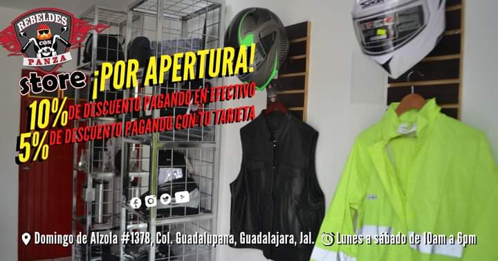 rebeldeconpanza's tweet photo. 📣📣📣HASTA EL15 DE AGOSTO
🛒 ¡Aprovecha nuestras promociones de apertura! 😃👌

#rcpstore 
.
.
.
.
.
#pasionporlasmotos #motosclasicas #masquemotos #amigosymotos #megustanlasmotos #motostrail #motosharing #motoselectricas #nosgustanlasmotos #motostore #rebeldesconpanza #rcpstore https://t.co/2OSdRhUySO