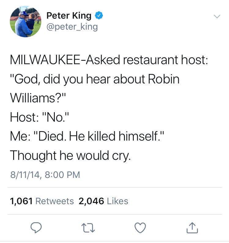 Happy 7th birthday to the best message of all time (and RIP Robin Williams) 