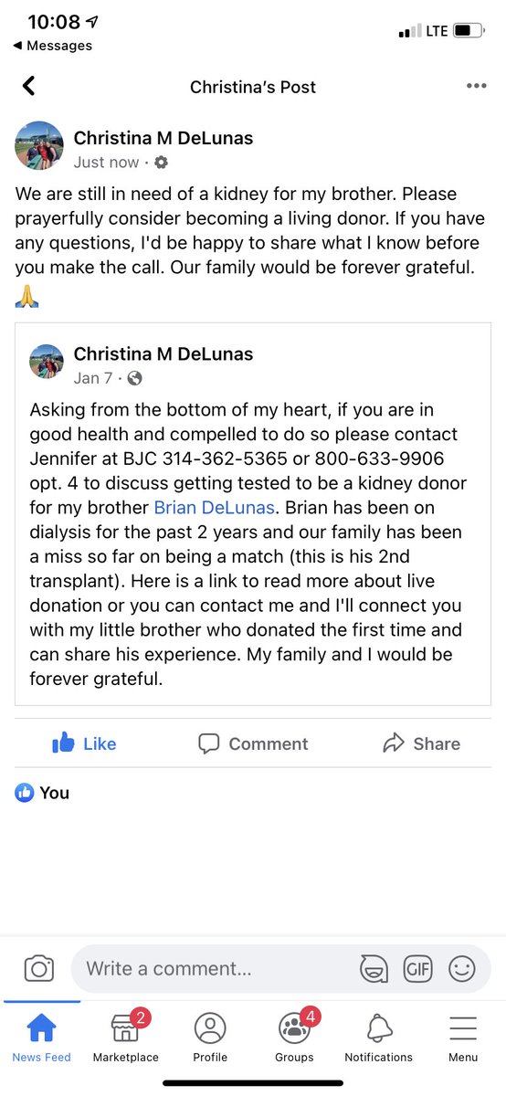 Baseball Twitter, do your thing and pass this on to find someone that finds it in their heart to help. My uncle who previously spent time with the Mariners and Mets, and is currently the PC at Mizzou is in need of a kidney donor <a href="/PitchingNinja/">Rob Friedman</a> <a href="/MLB/">MLB</a> <a href="/MizzouBaseball/">Mizzou Baseball</a> <a href="/CollegeBSBHub/">College Baseball Hub</a>