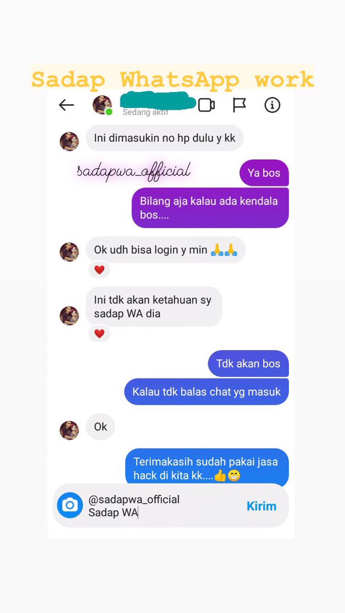 sadapwaoficial's tweet photo. ๐ JASA HACK TERPERCAYA
๐ HACK SOSIAL MEDIA
๐ TRUSTED ๐ฏ WORK
๐ HACK IG & FB
๐ SADAP WA & LUPA PASSWORD
๐ PRIVASI AMAN
๐NO TIPU2 ๐ฏ WORK
๐WA ADMIN : 0812-8361-4188
-
-MINAT SILAHKAN CHAT ADMIN
#jasahackig #jasasadapwhatsapp #jasahacker #jasahack #sadapwa #hacktwitter https://t.co/sZ6jvWji9w