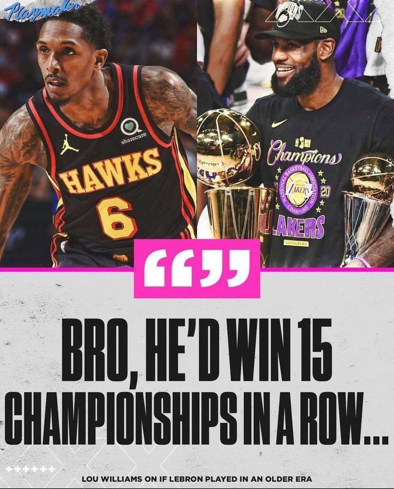 Jordan would need Barkley, Ewing, the 86-87 Pistons D then MAYBE he’d stop Bron 😂