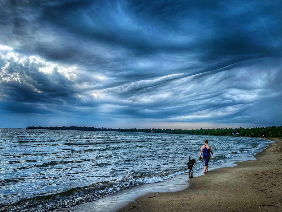 Before the Storm #dogs #manitoulin #storms #weather #clouds