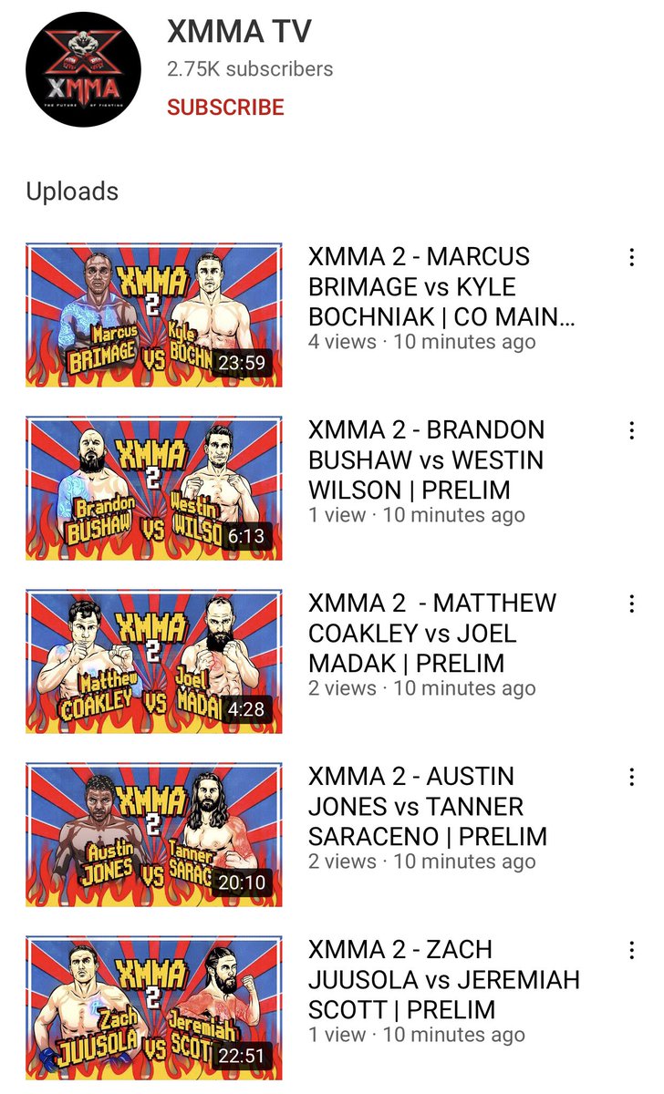 Want to Re-Live the action from #XMMA2 - head over to our@Youtube page now! youtube.com/channel/UC4sz2…