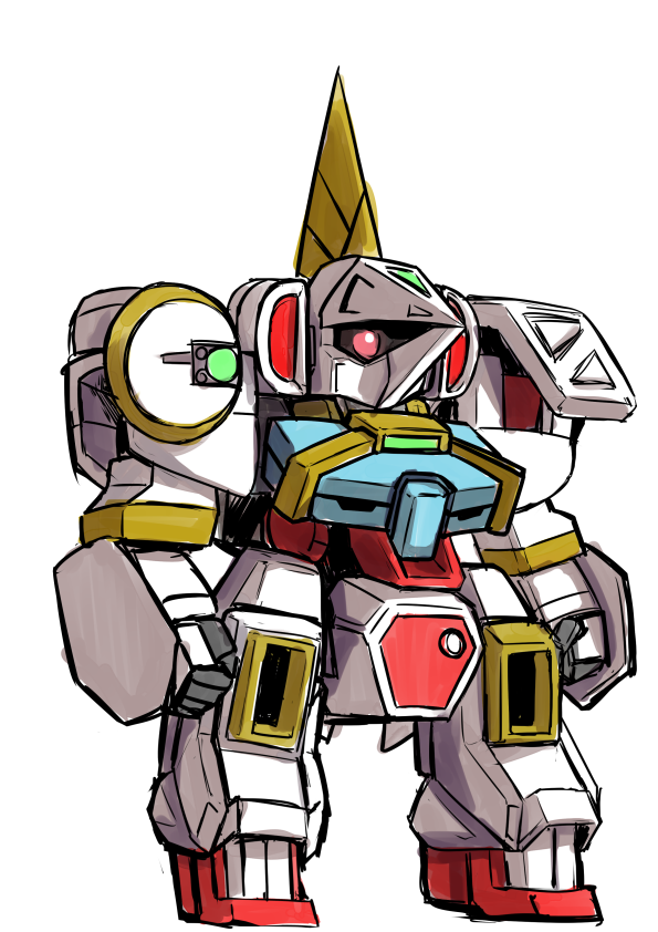 バルカンポット以外を付けてみたバーザム 