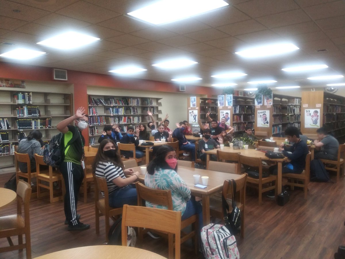 LENDConference's tweet image. First Anime Club meeting was a great success! So awesome to see kids enjoying themselves again in the library! We missed them! Join us next Wednesday for Attack on Titan! ❤