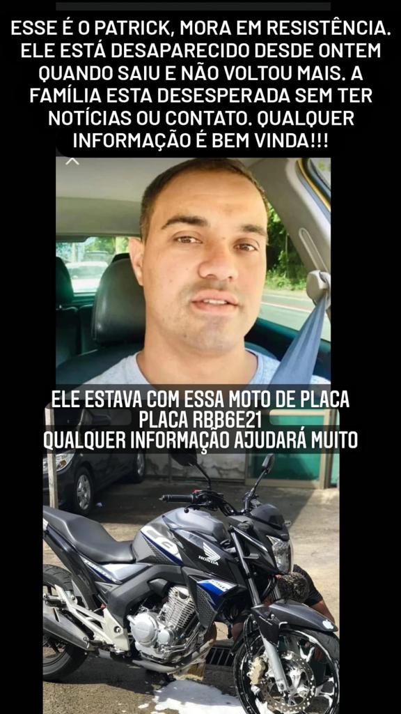 _monteirobrendw's tweet photo. GENTE QUEM PUDER ESTÁ COMPARTILHANDO, MEU PRIMO ESTÁ DESAPARECIDO !!! NOME DELE É PATRICK ELE MORA EM RESISTÊNCIA
QUEM O VER ENTRE EM CONTATO C OS NÚMEROS DA FOTO https://t.co/WRabT9DZBb