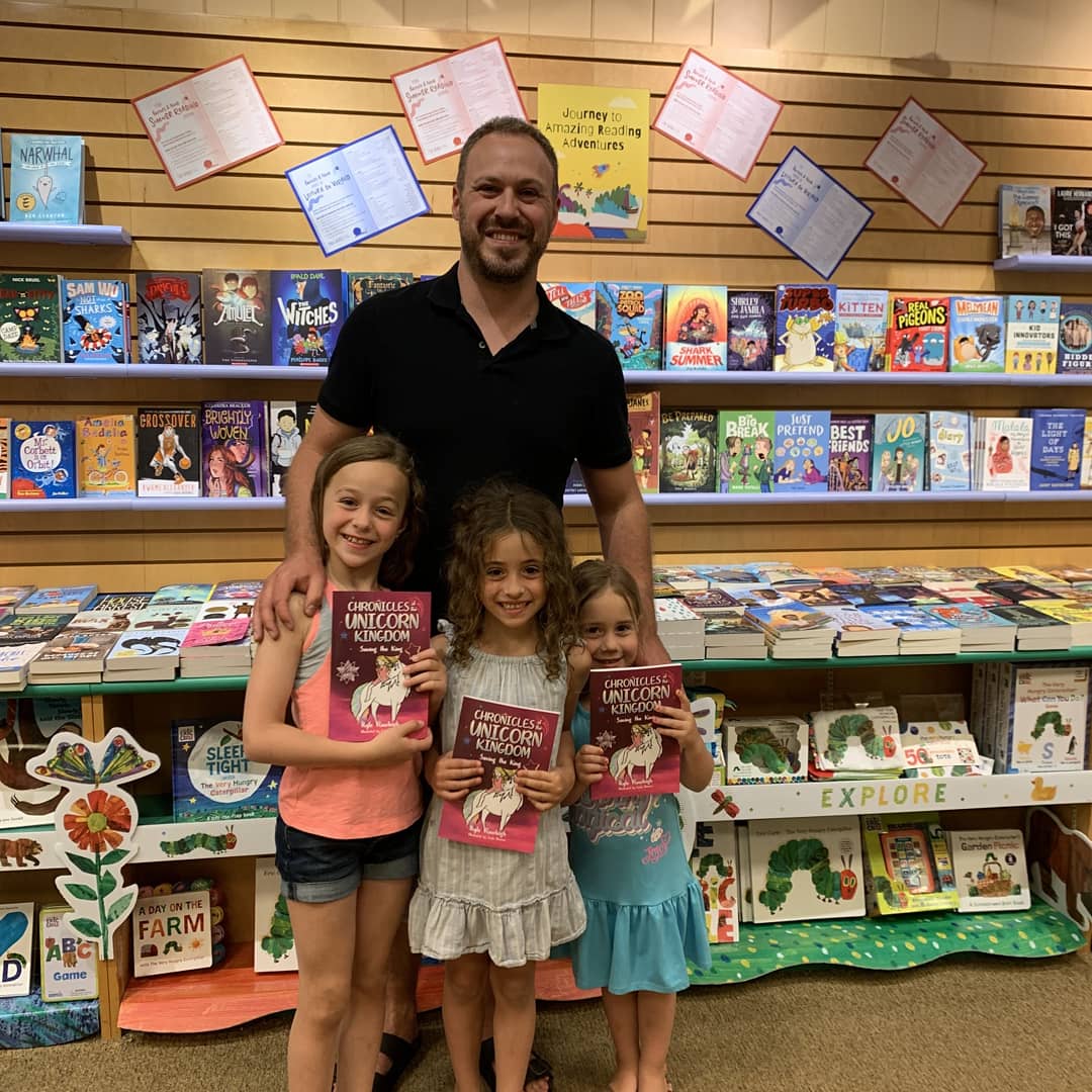 We're pumped that our family bedtime story is officially a published chapter book!!

#BookTwitter #BookRecommendations #WritingCommunity #books #kidsbooks #family #unicorn #chroniclesoftheunicornkingdom #barnesandnoble #amazon #Target #walmart