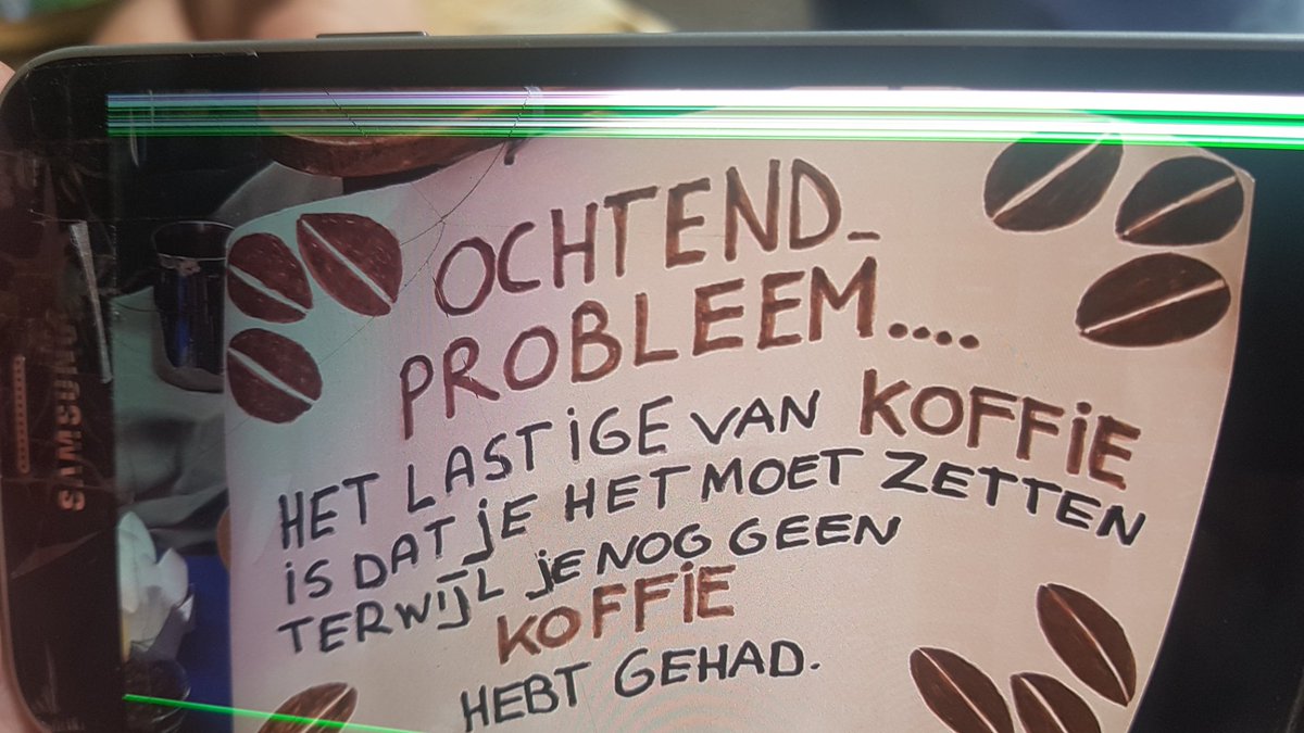 VHuizinga's tweet image. Dat dus 😰

#goedemorgen
#koffie 
#killermodus 😵

😘