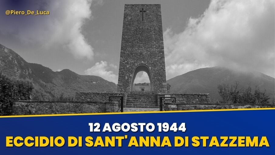 Piero_De_Luca's tweet photo. Sono passati 77 anni dall'eccidio di #SANTANNADISTAZZEMA, in cui 560 civili furono uccisi dalle SS. Dal rifiuto e dal contrasto di questa ideologia della violenza e dell'odio nazifascista, nasce la Repubblica, fondata su valori di libertà e democrazia. Non dimentichiamolo mai. https://t.co/6pfVnB3JNx