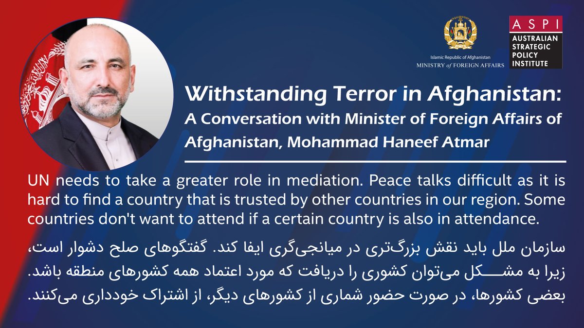 Ministry of Foreign Affairs - Afghanistan 🇦🇫 (@mfa_afghanistan) on Twitter photo 2021-08-12 08:01:33