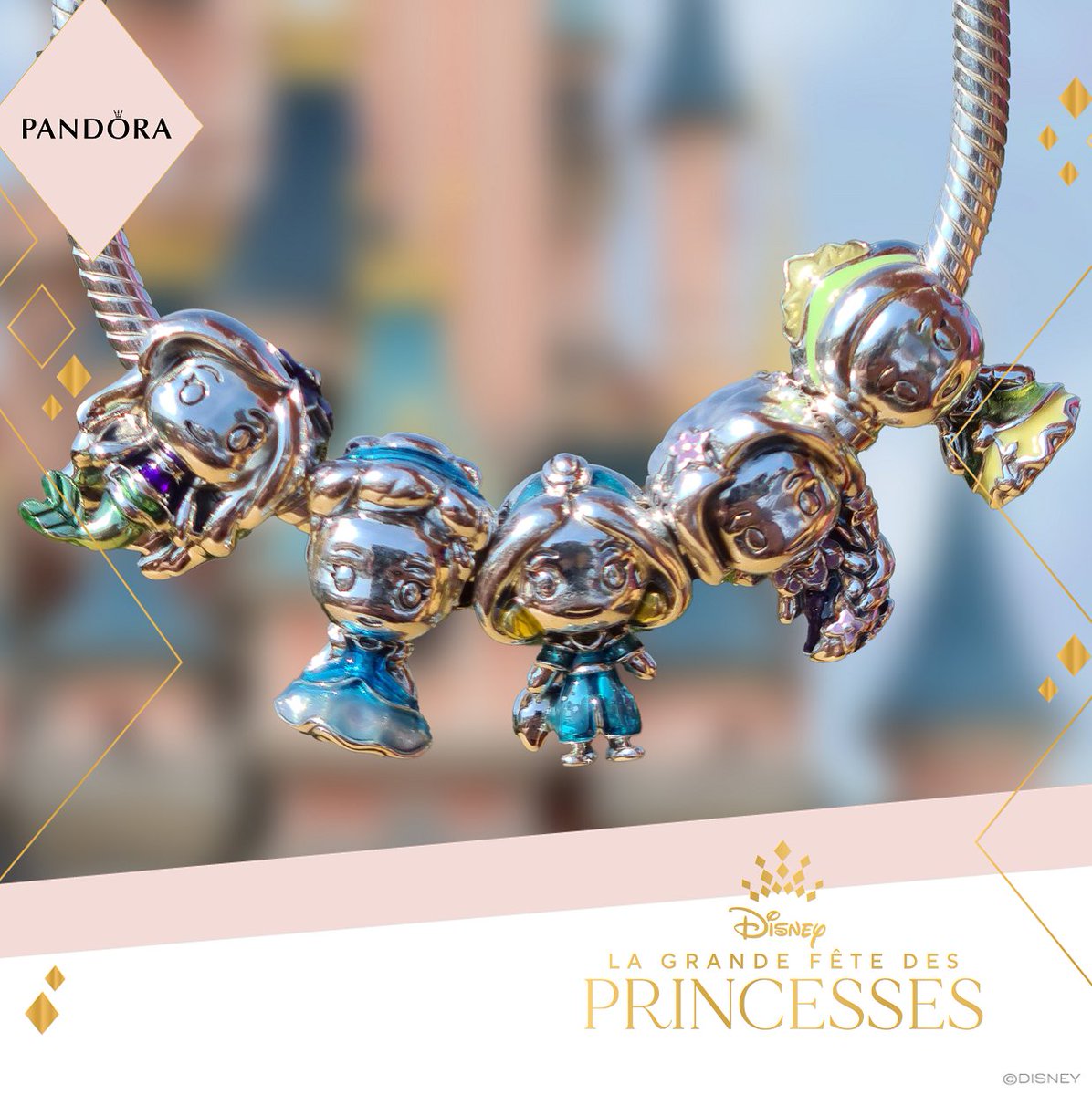 Pandora Disney Vaiana Moana Charm Pandora Pandora Moana Pandora