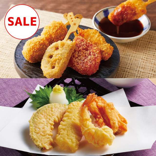 ローソン V Twitter 8 16まで 串カツ盛合せ 天ぷら盛合せ が円引セール開催中 ごはんのおかずやおつまみにもぴったりです ローソン T Co Rmphzxltoz