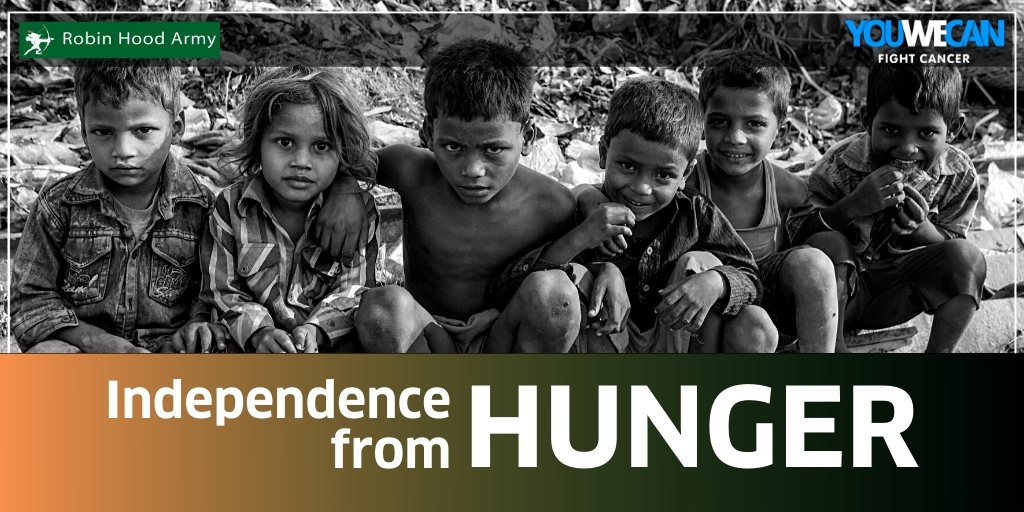 YOUWECAN's tweet photo. This Independence Day, YouWeCan joins hands with @rha_india to help countless families across India achieve #independencefromhunger
Join us as we celebrate humanity together! Stay tuned for more updates!
#YouWeRobins #MissionPossible #FoodForAll #IndependenceDay
@YUVSTRONG12 https://t.co/RZciwpsiaG