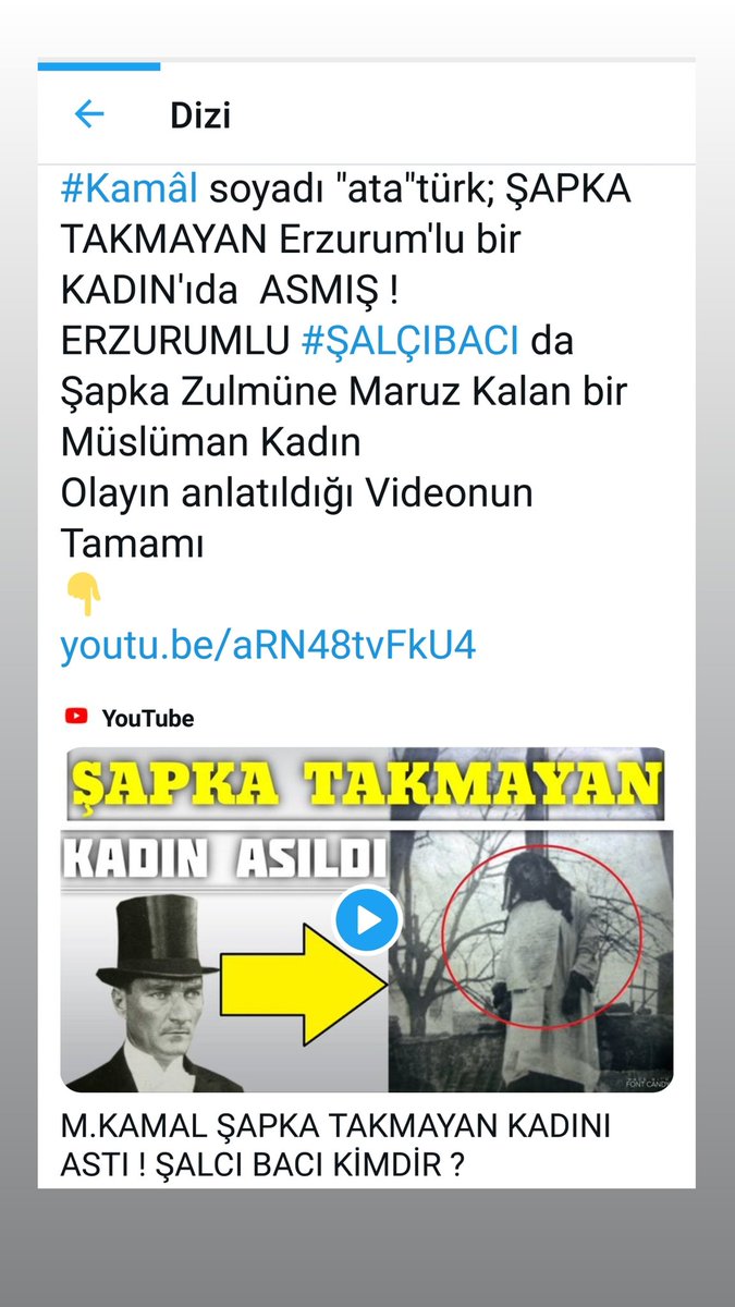 AntikemalistB's tweet photo. @Candarlioglu #MüslümanTürkMilleti nin değişmez #MAKUS TALİHİ
Devlet idaresini eline kim geçirmiş ise dayatma sindirme yıldırma 
Despotizm uygulamış
Değişmesi için çare ise İslâm ın iktidar olmasıdır.
#TEKYOLİSLAM 
#kemalizmfaşizmdir 
#KemalizmBirYahudiProjesidir 
https://t.co/SC1eG5Ekbi