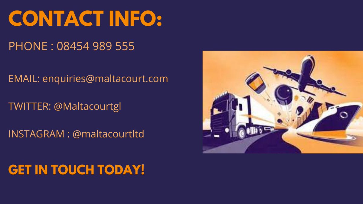 Maltacourt Global Logistics tweet media