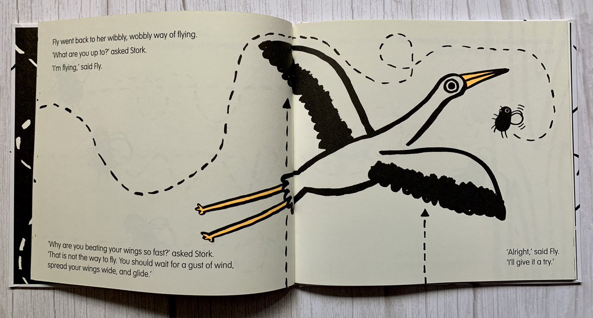 #FlyFlies by #ZiggyHanaor <a href="/abowsh/">Alice Bowsher</a> tells the story of a little fly who just wants to have fun flying but everyone keeps telling her she’s doing it wrong. Will she find the strength to do things her own way? 🪰 <a href="/cicadabooks/">Cicada Books</a>