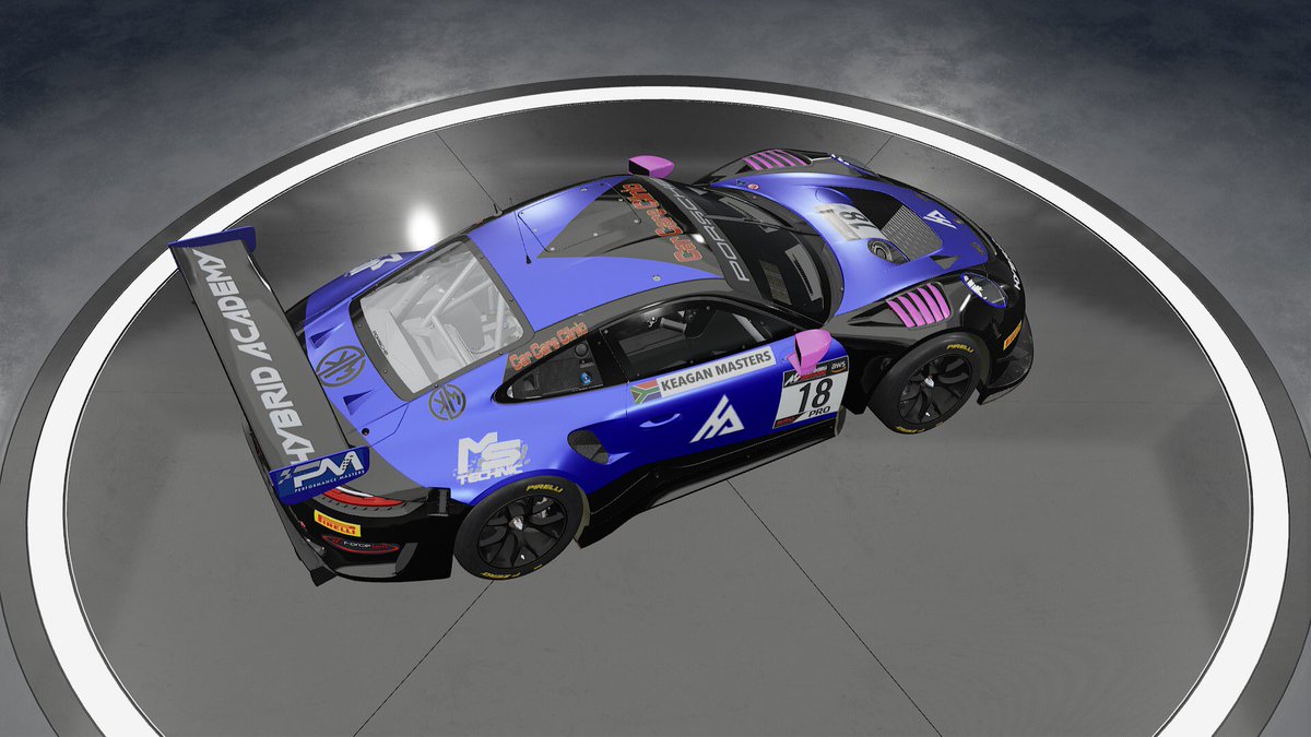 Keagan Masters Porsche looking fresh for tonight!