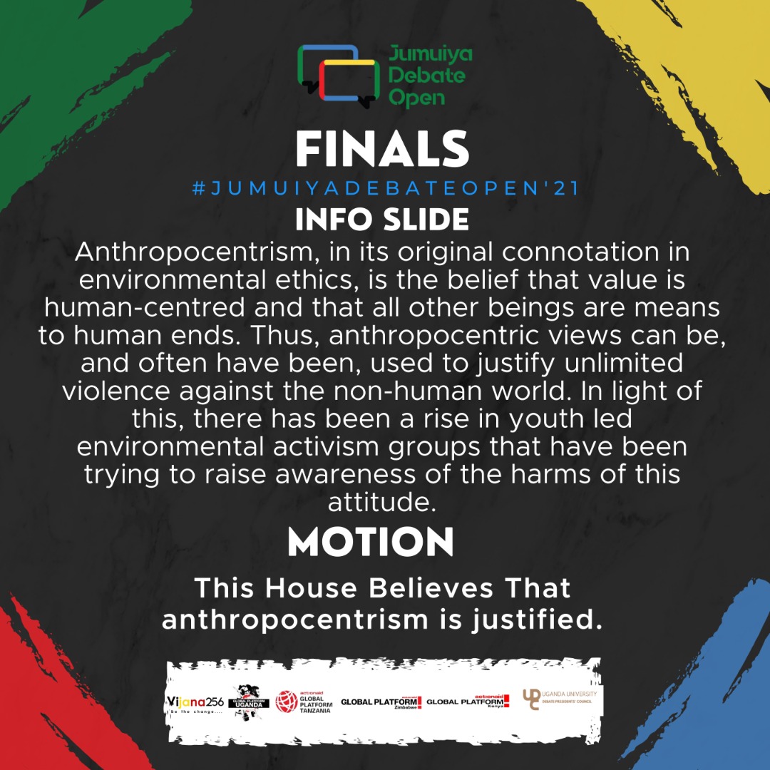 Vijana256's tweet photo. Today being the last day of #JumuiyaDebateOpen'21 we can't help but be super excited to share the last motion of the final tournament match!🎊🎊🎊💃🎉
Follow the link below to join in https://t.co/Z1RameGE9W https://t.co/fk2DO1gDH6