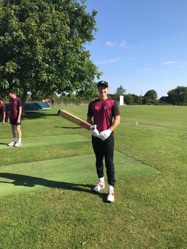A great day yesterday as the lads beat Northants U14’s. 98* from Dan Sadiq followed by a hat trick in the opposition’s reply gave him performance of the match but other special contributions from George Robards (40) and wickets and runs shared all around the team men’s this (1/2)