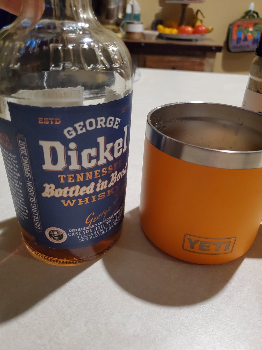 Kunkel772's tweet image. Really is a good Bottle #GeorgeDickel #spring07