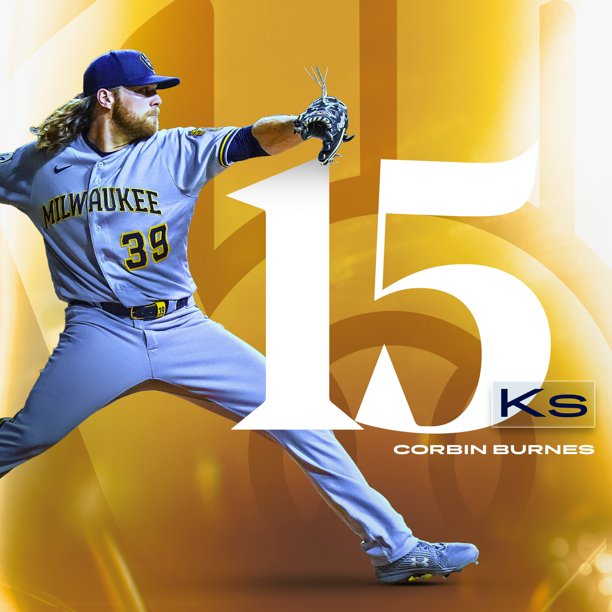Pro Sports Outlook on X: Corbin Burnes is officially 1 of the best  pitchers in baseball: - T-most consecutive Ks (10) during 1 GP in MLB  history - Most Ks (15) without