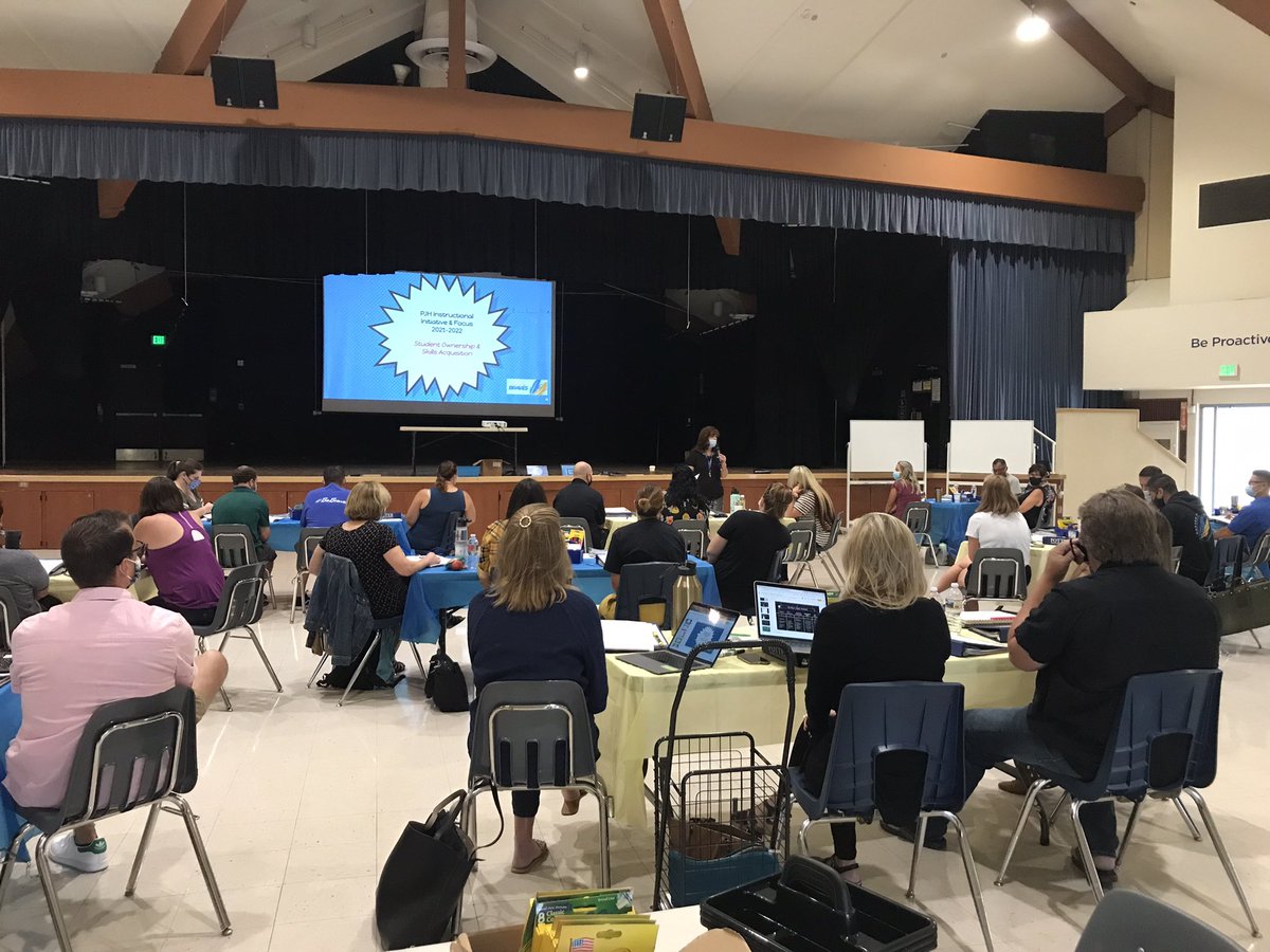 Thanks <a href="/PotterJHS/">Potter Junior High</a> for letting me join your first day back as a staff. It was inspiring to hear from your amazing student leaders and learn about increasing student ownership from Jane Kennedy and Elevated Achievement Group!