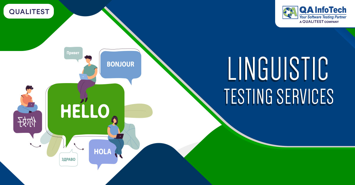 QAInfoTech's tweet image. By availing #LinguisticTestingServices, ensure that your application caters to the targeted audience with the accurate linguistic nuances. Get in touch with us to know more at- qainfotech.com/globalization-… #LinguisticTesting #LocalizationTesting #GlobalizationTesting @QAInfoTech