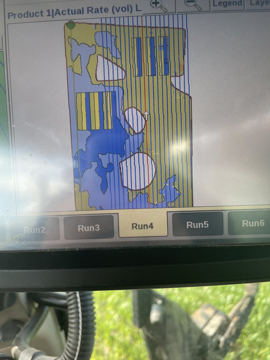 Having a crack at VR nitrogen maps thanks to <a href="/agromons/">Monica Field</a> &amp; <a href="/russellcreedon/">Russell Creedon</a> for a little software update to get it working so far all good