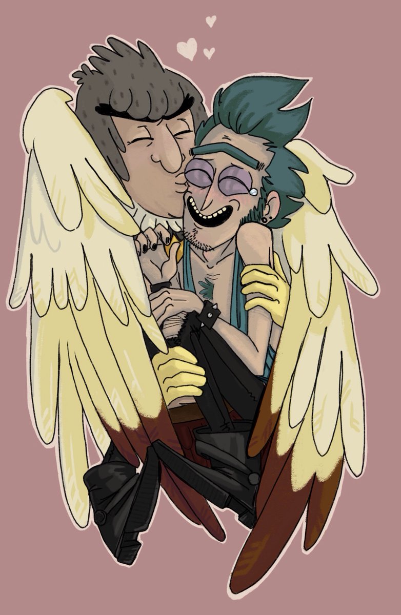 Rick and #Birdperson for 100 years! #rickandmorty #rickbird