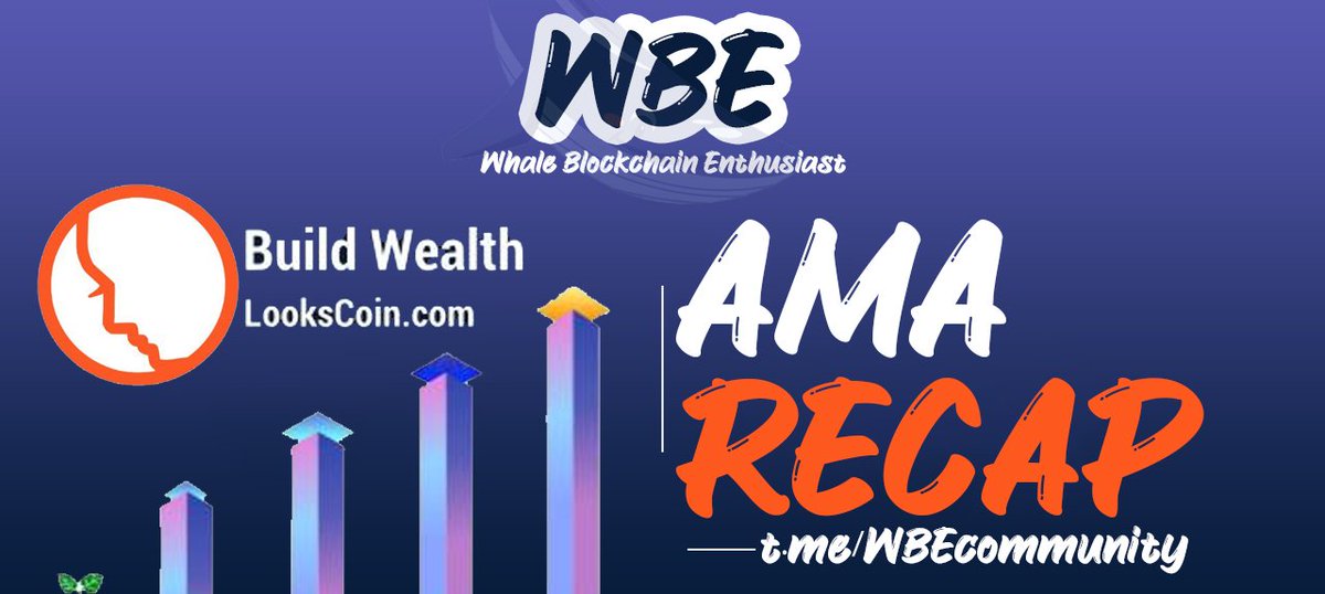 WhaleBlockchain's tweet photo. 🐳 AMA RECAP — Whale Blockchain Enthusiast with @lookscoin  

If you missed the AMA in person, read this recap for a deeper insight into LooksCoin: https://t.co/H9lQF4vFBl https://t.co/ahhHokP0gB