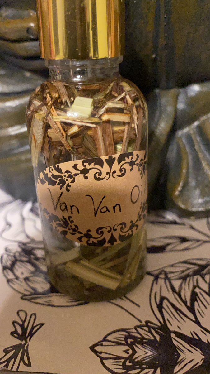 First Time Making Van Van Oil 💙💙💙

banishing and clearing evil, purification, protection
meditation, bad luck becomes best luck, and poor investments turn into abundance
good luck
as a road opener #vanvanoil #conjure #anointingoil #protection #purification #evileye #luck