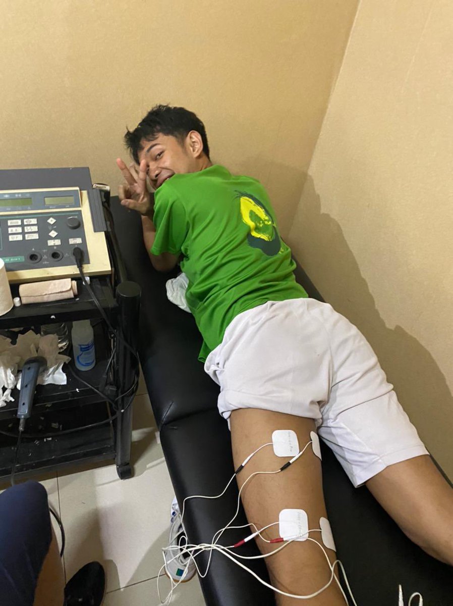 Setrum dulu biar lincah 🙈