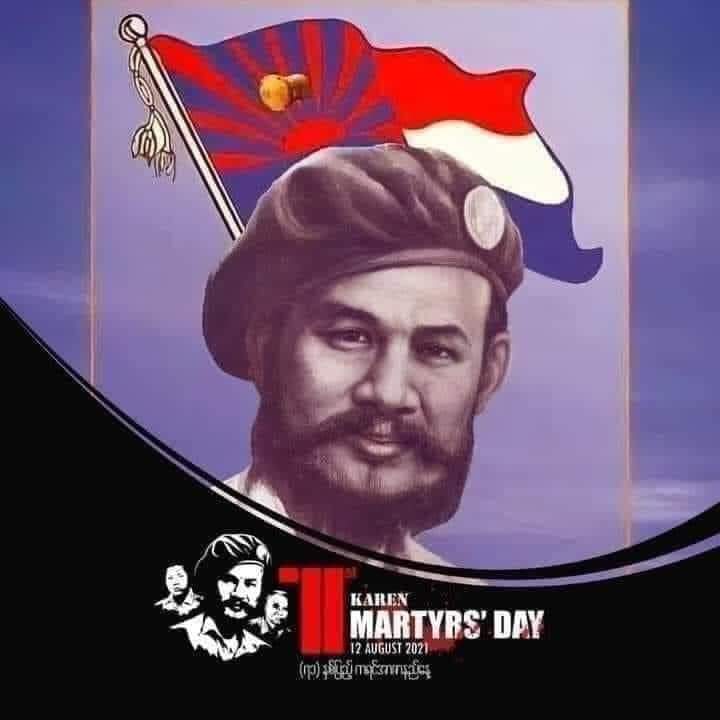 khinethurein's tweet photo. Saw Ba U Gyi's four Principles

(1) For us, surrender is out of the question.
(2) Recognition of the Karen State must be completed.
(3) We shall retain our arms.
(4) We shall determine our destiny.

#71KarenMartyrsDay
#Karen #Myanmar
https://t.co/8qI9eOvS7F https://t.co/nIfXY2SA2V