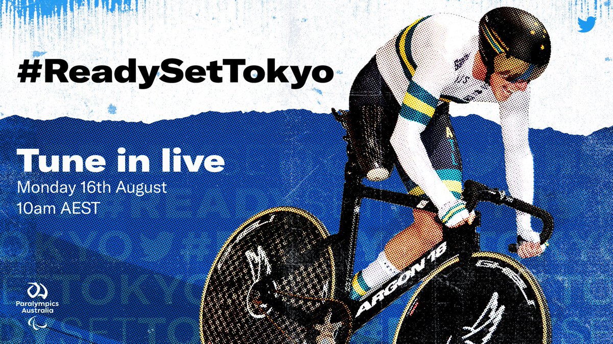 Witness greatness. 

Hear from Australia's incredible #Paralympics athletes on their way to #Tokyo2020. Hosted by @georgie_tunny live on Twitter 🏅

RSVP here: 2021paralympicspanel.splashthat.com

#ReadySetTokyo