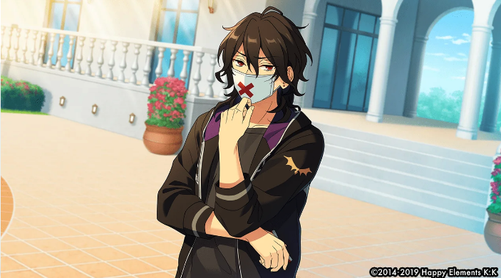 mafucchu's tweet photo. Rei is pro-mask. You should be too.🥰 https://t.co/X11Z3XsgRQ