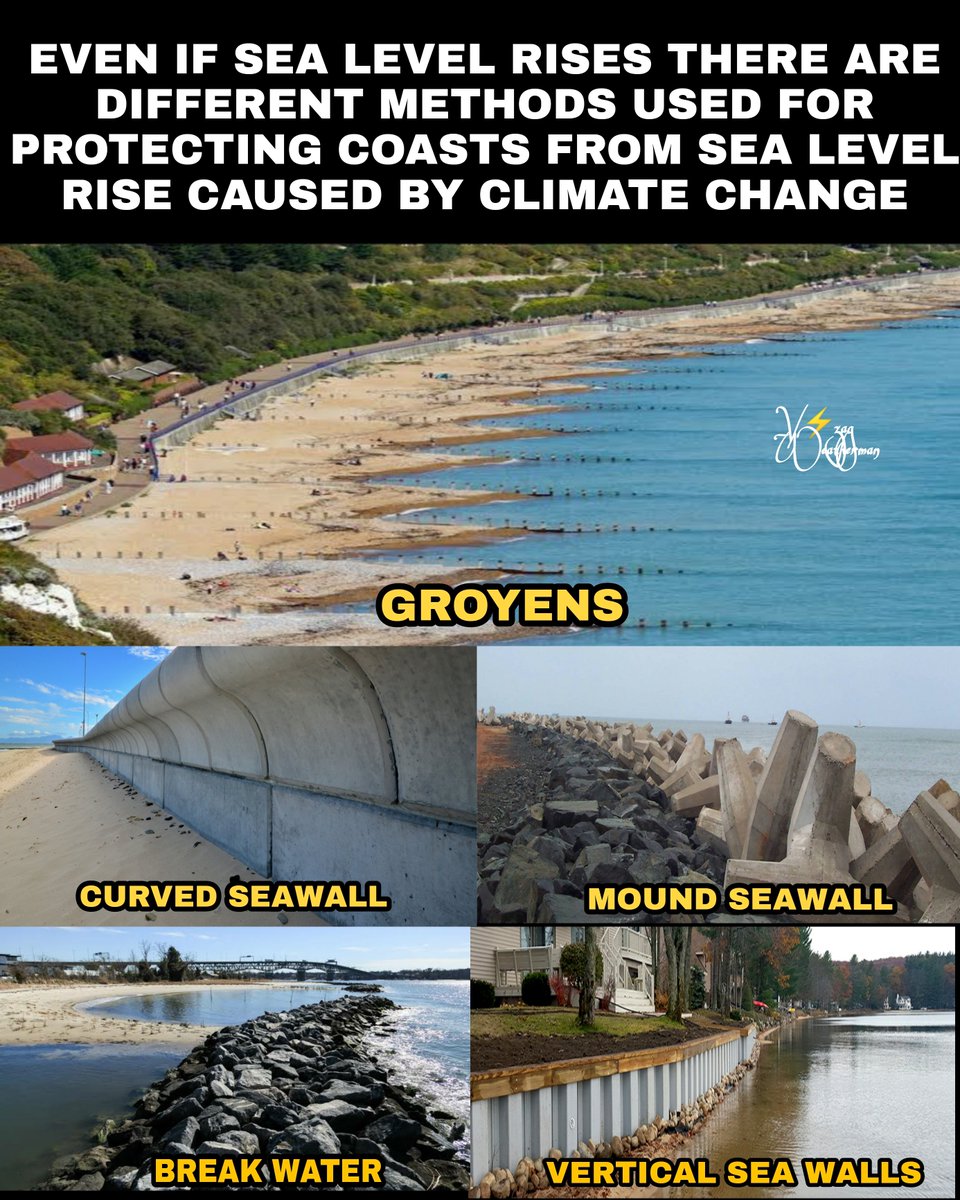 KiranWeatherman's tweet image. The following are the methods we can implement in the coming days in order to protect our coasts from coastal erosion due to rise in sea levels or Storm surges during Cyclone. So, no need to get panic when we have a lot of solutions even if conditions turns bad 😃👌 #Visakapatnam