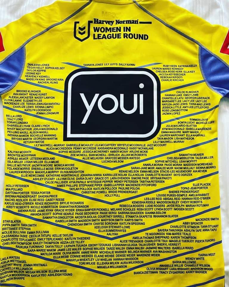 PRLMOinc's tweet photo. The #NRL elite match officials squad will be donning a special jersey for Women in League Round. There has been significant growth in the number of female referees from 5% to over 14%. In its 15th year, Women in League Round honours the role females play in at all levels. 1/2 https://t.co/4IlvjVbTaC