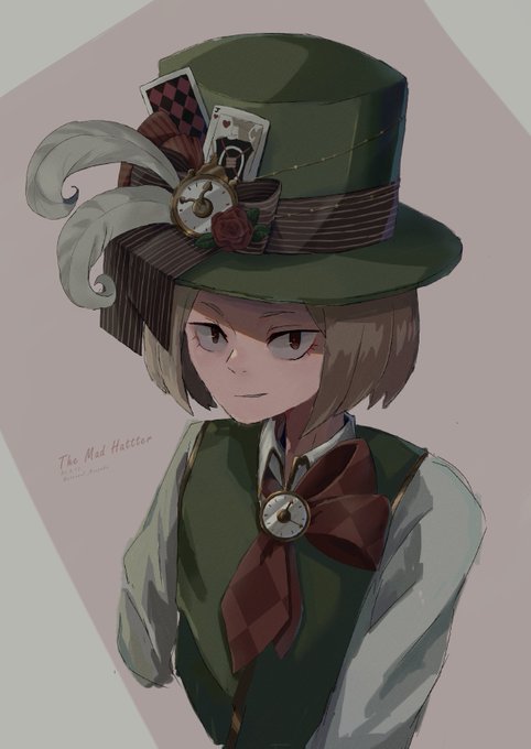 帽子屋 高画質 のtwitterイラスト検索結果 古い順