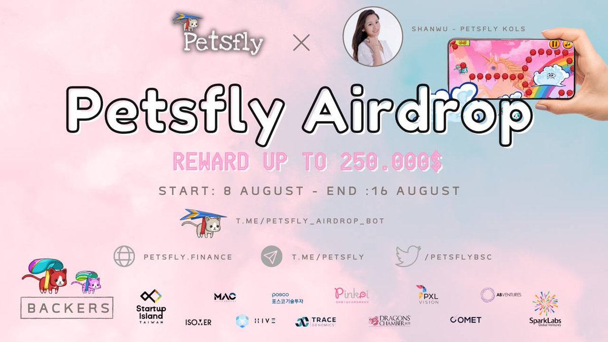 nuzzio's tweet image. 🔎 New Airdrop : Petsfly Airdrop 
💸 Token Value : $250,000 worth of petsfly 
⏳ Duration Time : 2 Minutes
🔥 Ratings : ⭐️⭐️⭐️⭐️⭐️

Airdrop Link : t.me/Petsfly_Airdro…

#Airdrop #CryptoForums #Petsflybsc #altcoins #NFTs #BSC