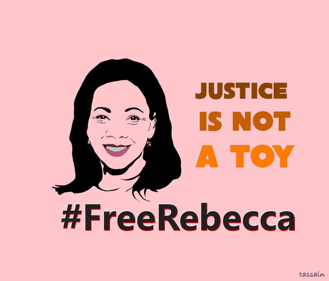 lindapatou's tweet photo. Second night in jail for no reason. Power abuse is something every single human should condemn. 

#FreeRebecca

FreeRebecca 

#FreeRebecca

#FreeRebecca

#FreeRebecca

#FreeRebecca 

#FreeRebecca

#FreeRebecca

#FreeRebecca

#FreeRebecca 

#FreeRebecca
#FreeRebecca

@africatechie https://t.co/tClPskLc4n